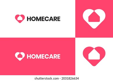 Home Care Pharmacy Logo Design Template for company business.