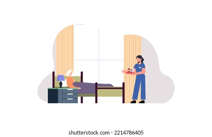 Servicios de atención domiciliaria para ancianos discapacitados