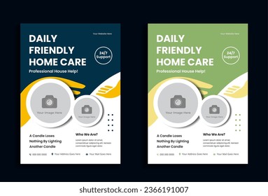 Home Care Services Flyer Templates