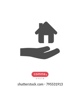 Home care vector icon