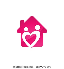 Home Care Vector icon design illustration Template