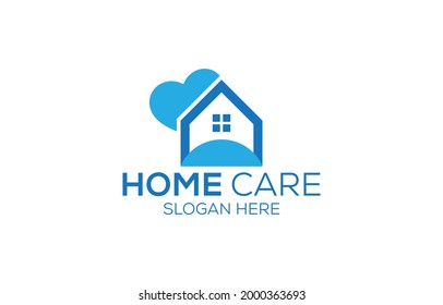 Home care vector logo design