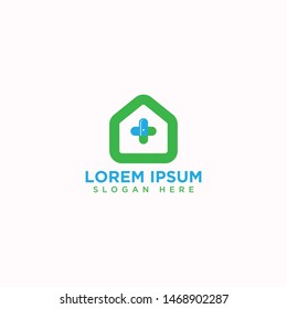 Home care/Health logo design template for use any purpose