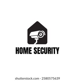 Home cctv vector logo template. House Secure Camera CCTV Logo Template Design Vector, Emblem, Concept Design, Creative Symbol, Icon