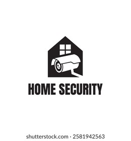 Home cctv vector logo template. House Secure Camera CCTV Logo Template Design Vector, Emblem, Concept Design, Creative Symbol, Icon