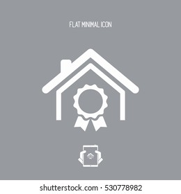 Home certifications services - Vector icon