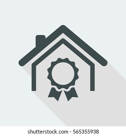 Home certifications services - Vector icon