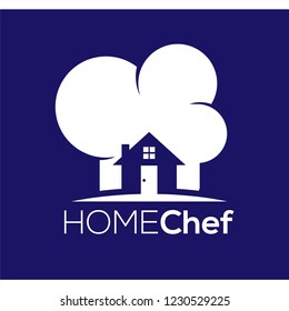home chef logo vector element. chef logo template