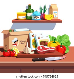 Food Countertop Stock Vectors Images Vector Art Shutterstock