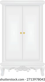 Cajonera de casa. Vector
