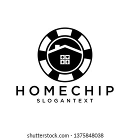 home chip logo concept