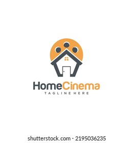 Home Cinema Creative Logo Design
