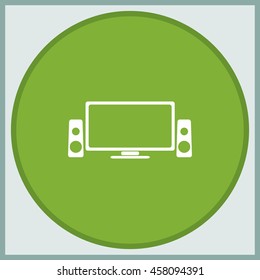 Home cinema icon.