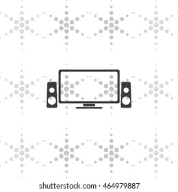 Home cinema icon.