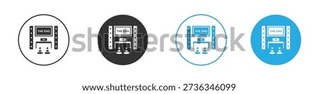 Home cinema icon. modern vector symbols set