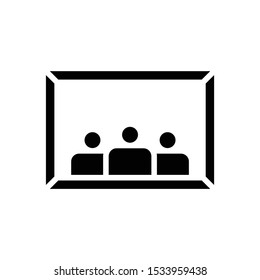 Home Cinema Vector Icon Concept 