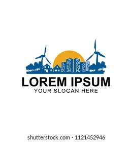 home of city greens logo vector