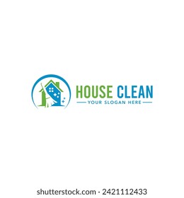 Home Clean Logo Design Template
