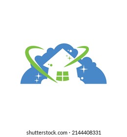 Home Clean Logo, Clean Service, Simple and Modern, EPS 10 vector