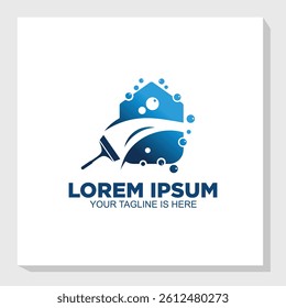 home cleaner logo template, construction logo inspiration