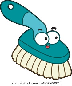 Home cleaning cute doodle vector images. Simple brush materials.
