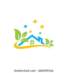 Home Cleaning Logo Design