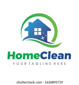 Home Cleaning Logo, Cleaning Services Logo