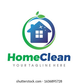Home Cleaning Logo, Cleaning Services Logo