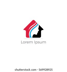 Home Cleaning Service logo.