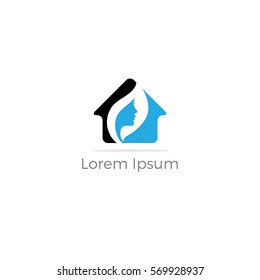 Home Cleaning Service logo.