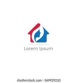 Home Cleaning Service logo.