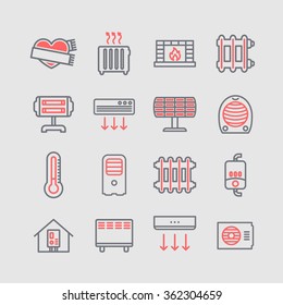 Home climate icon