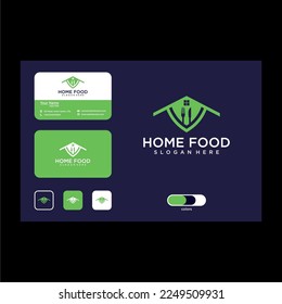 home coffee logo design template