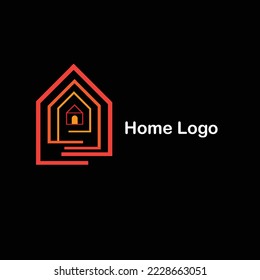 Home Company Logo by illustrator
