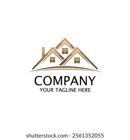 Home Company Logo Template Design.