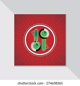 home concept with key vector illustration 