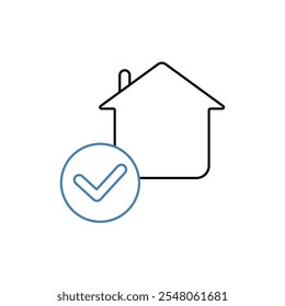 ícone da linha de conceito inicial. Ilustração de elemento simples. design de símbolo de esboço de conceito inicial.