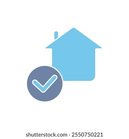 home concept line icon. Simple element illustration. home concept outline symbol design.