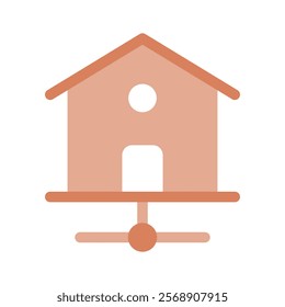 A home connected to smart devices for automation and control