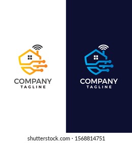 Home Connection logo, brand, vector, template