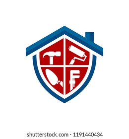 home construction and care logo image