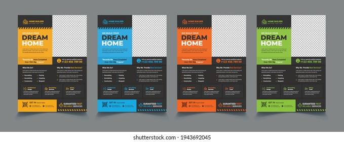 home construction flyer,Construction Renovation Flyer Template Design, Construction Flyer Layout design templates for a business construction company, Construction Flyer Layout with Yellow Accents	