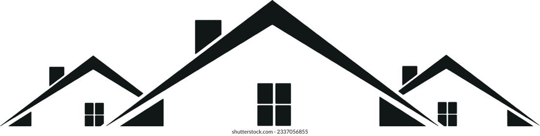 Home Construction icon. House Roofing icon (Editable) - Vector Illustration