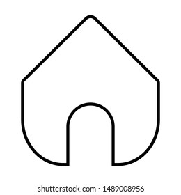 home construction icon vector illustration