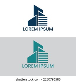 Home construction logo design template