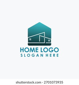 home and construction logo design template, building logo company vector