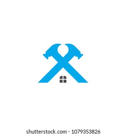 Home construction logo icon vector template