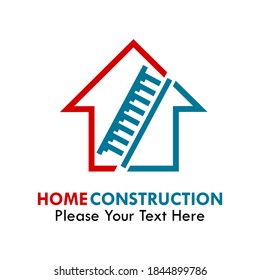 Home construction logo template illustration