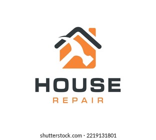 Diseño del logo Hogar, Construcción, Reparación