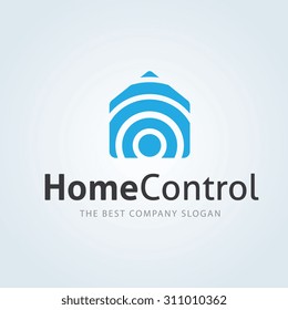 Home Control Application Logo Template